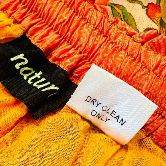 EUC Natural Boho Silk Blend Broomstick Peasant Maxi Skirt - Picture 12 of 12